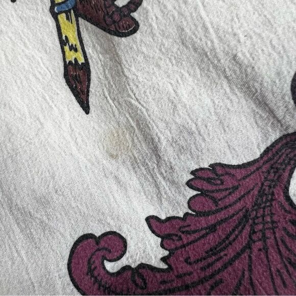 Vintage 80’s Native American Print Windbreaker Bomber Jacket - Picture 8 of 12